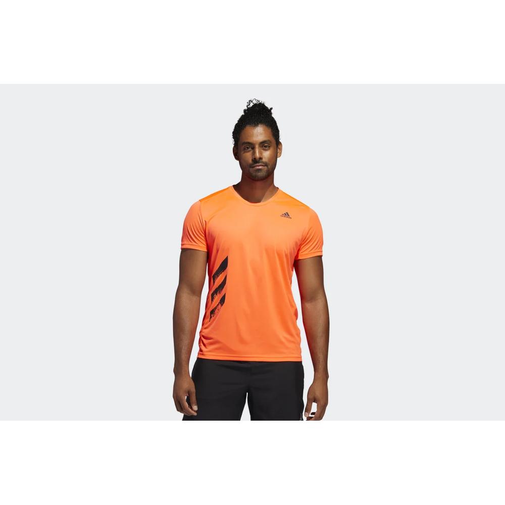 ADIDAS RUN IT 3-STRIPES PB TEE > FR8378