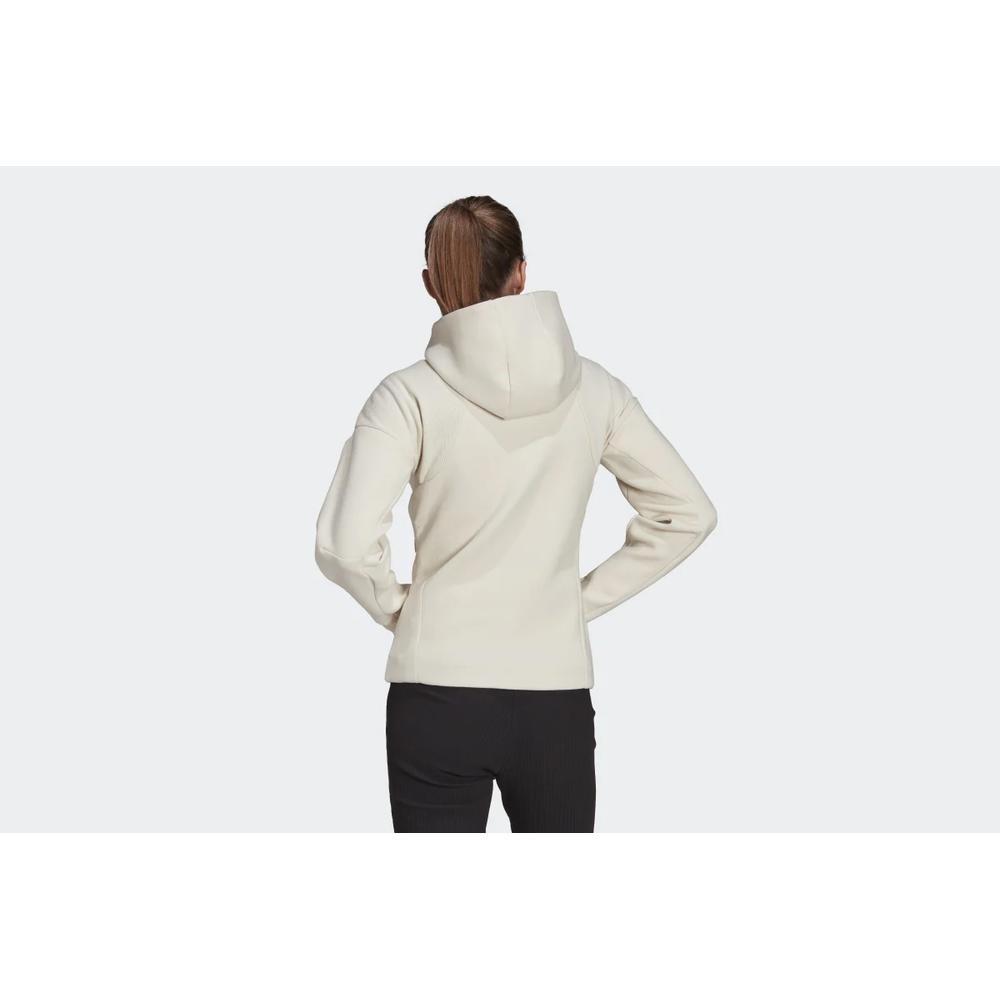 Bluza adidas Z.N.E. Sportswear Hoodie H40976 - beżowa