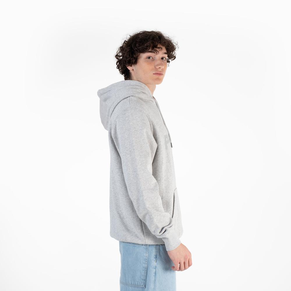Bluza męska Prosto Klasyk Hoodie Matched KL251MSWE2041 - szara