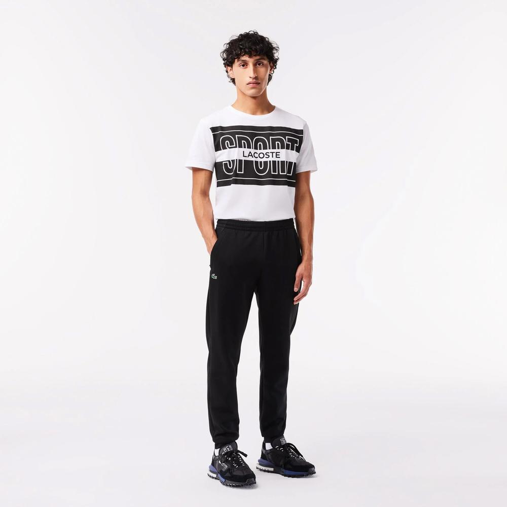 Spodnie Lacoste Mesh Panels Tracksuit XH9559-C31 - czarne