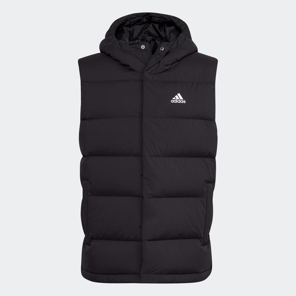 Bezrękawnik adidas Helionic Hooded Down Vest HG6277 - czarny