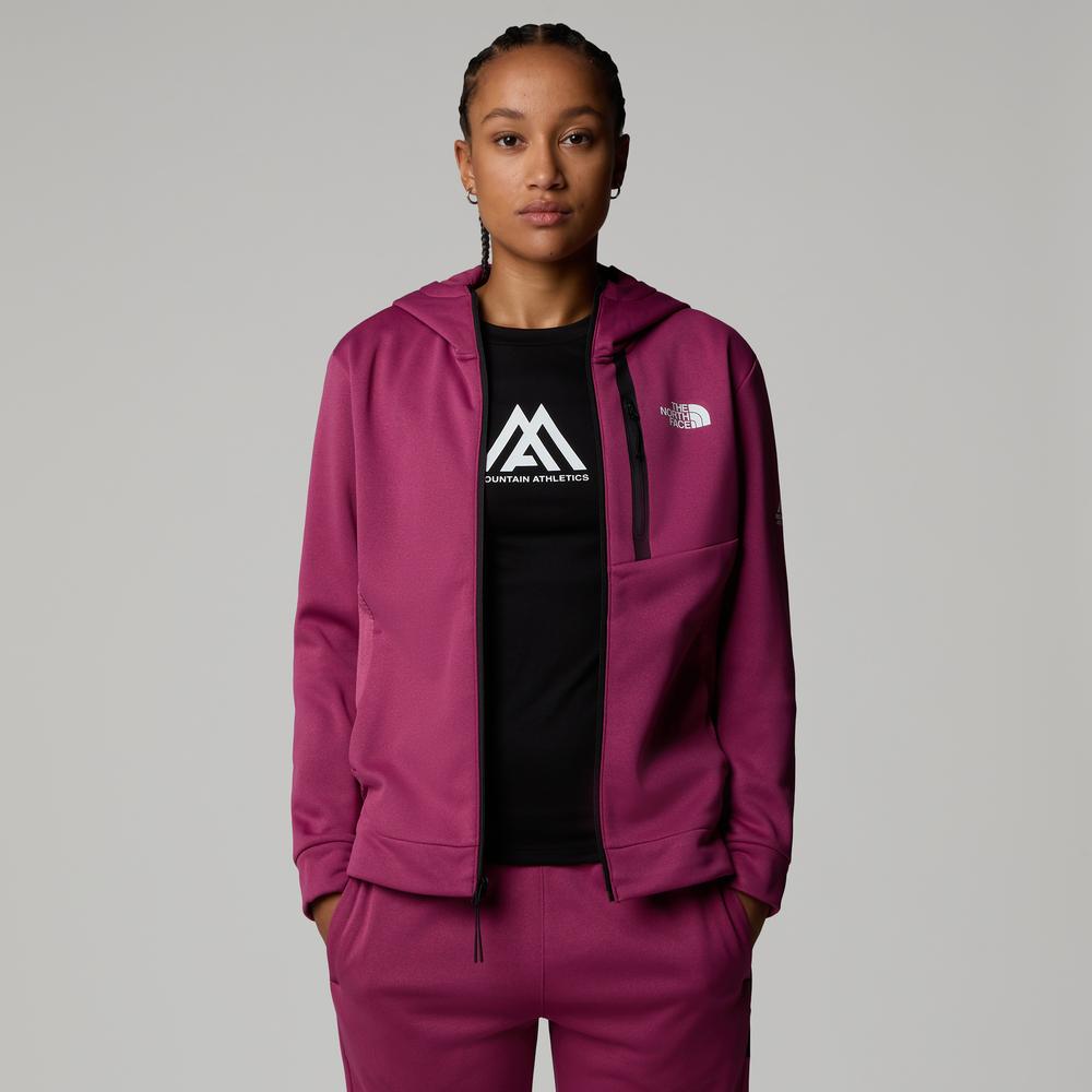 Bluza damska The North Face Mountain Athletics 0A893UA6I1 - fioletowa