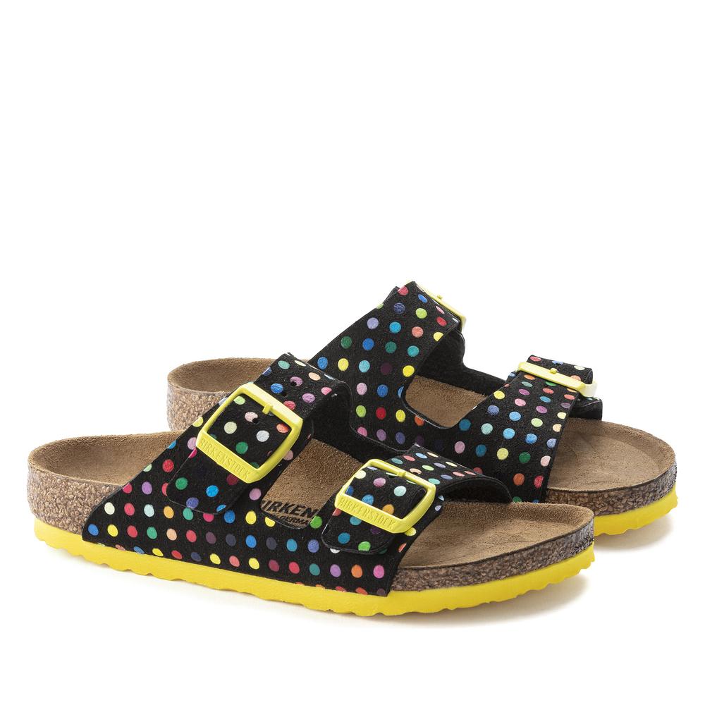 Klapki Birkenstock Arizona Rivet Logo Kids 1023399 - multikolor