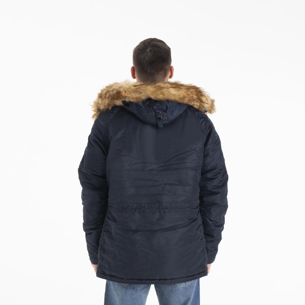 Kurtka Alpha Industries Parka N3B VF 59 10314107 - granatowa