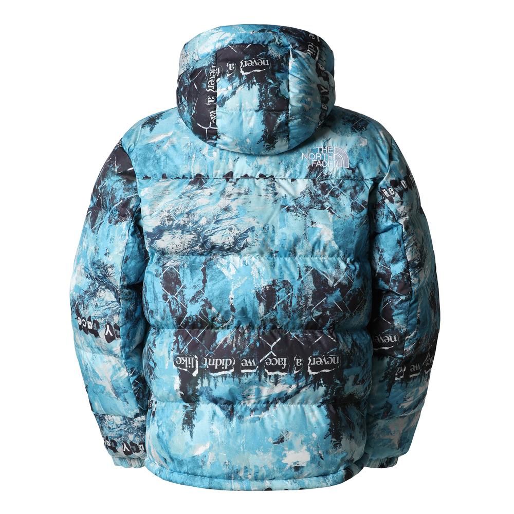 Kurtka The North Face Printed Himalayan Down Parka 0A5J1J9C11 - niebieska