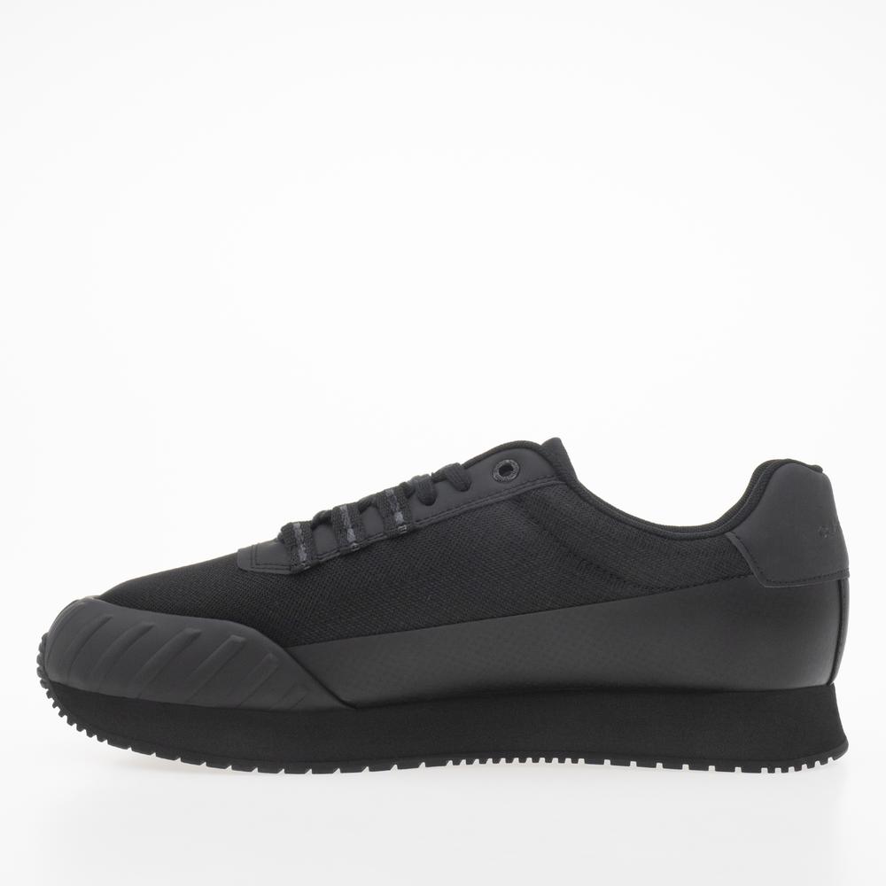 Buty Calvin Klein Jeans Retro Runner Laceup YM0YM00712-BEH - czarne