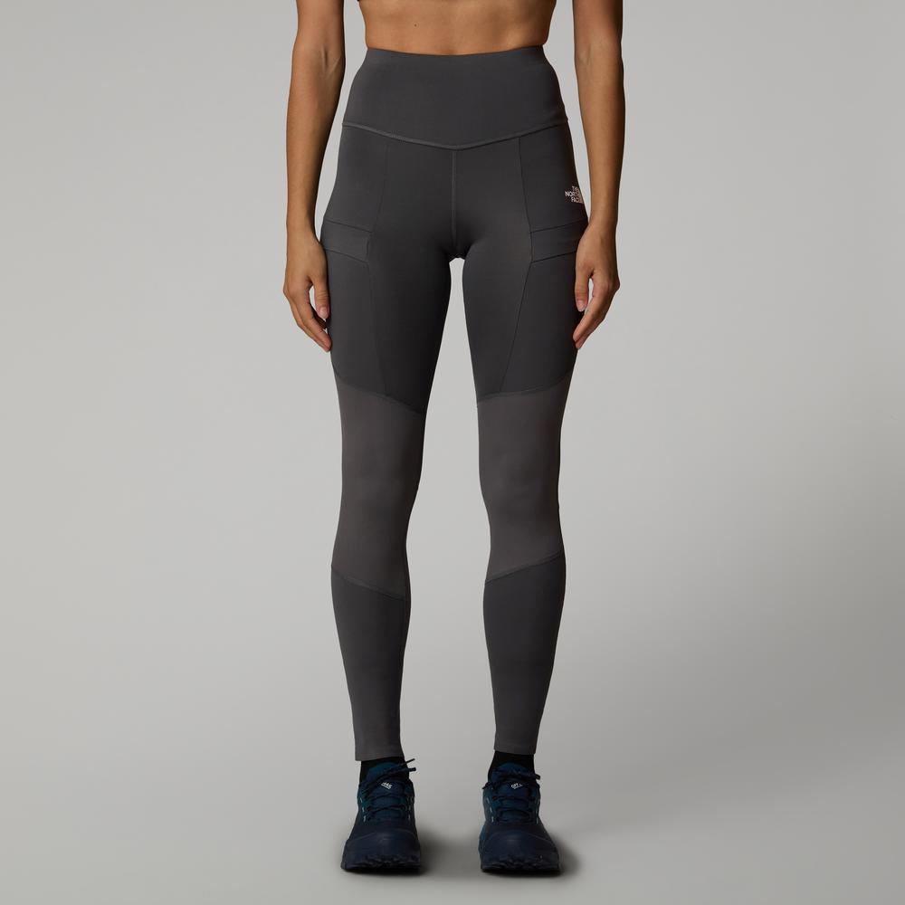 Legginsy damskie The North Face Felik 0A89TYXIL1 - szare