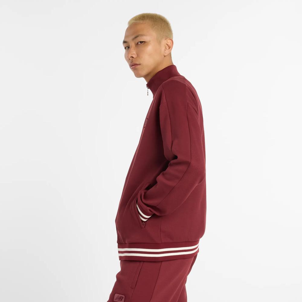Bluza męska New Balance MJ53502MHB - bordowa