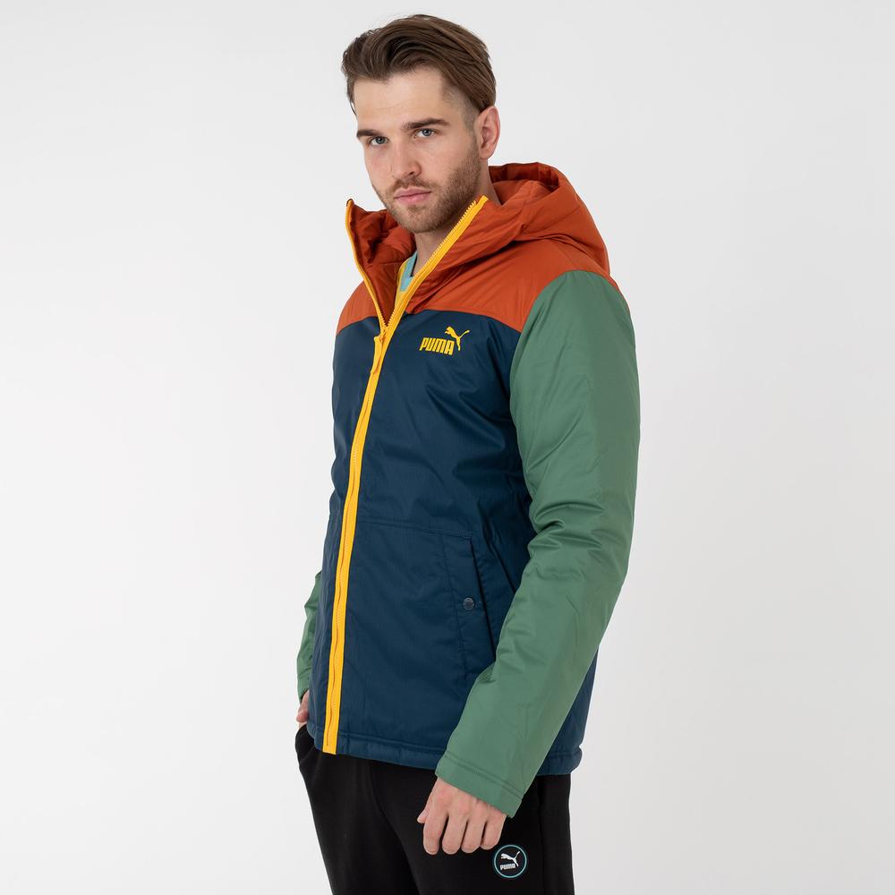Kurtka Puma Colourblock Hooded Padded 84934664 - multikolor