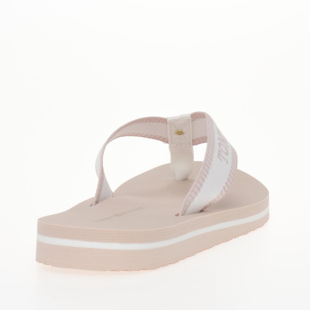 Japonki Tommy Hilfiger Webbing Pool Slide FW0FW07859-0LA - różowe