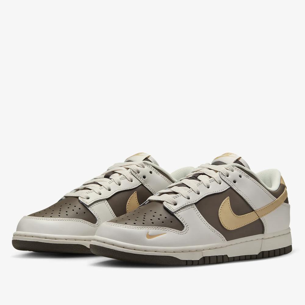 Buty Nike Dunk Low HM9655-001 - brązowo-białe