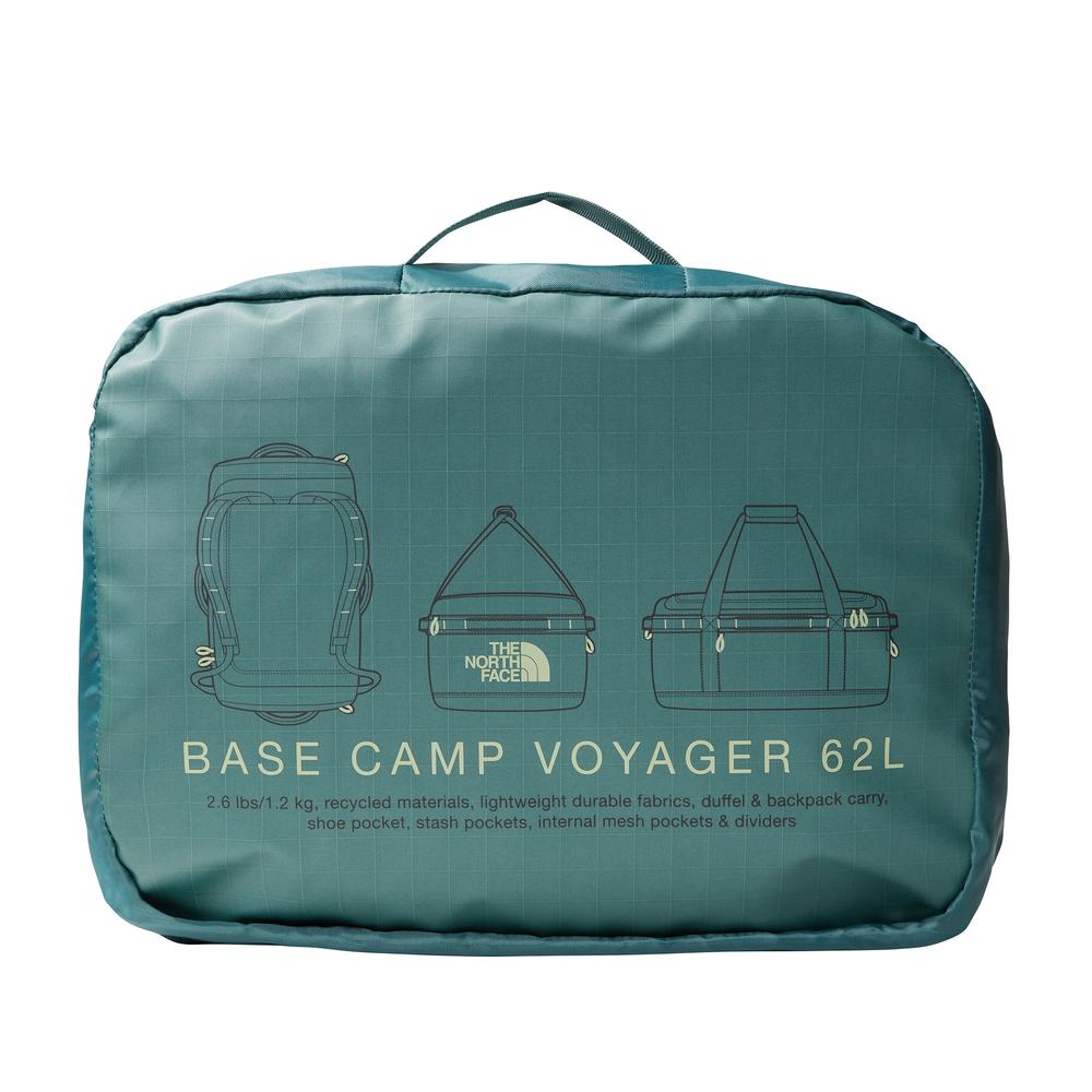 Torba The North Face Base Camp Voyager 62L 0A52S3K0O1 - zielona