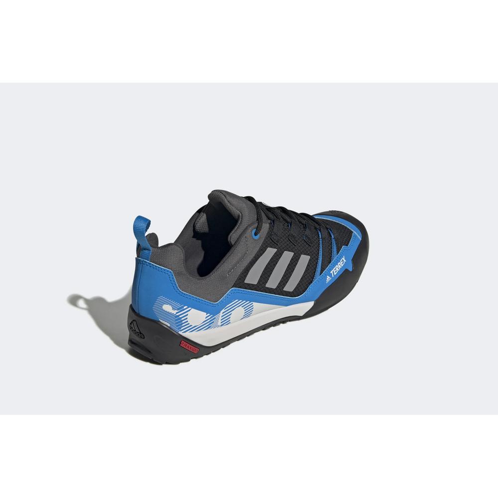 Buty adidas Terrex Swift Solo Approach S24011 - czarno-niebieskie