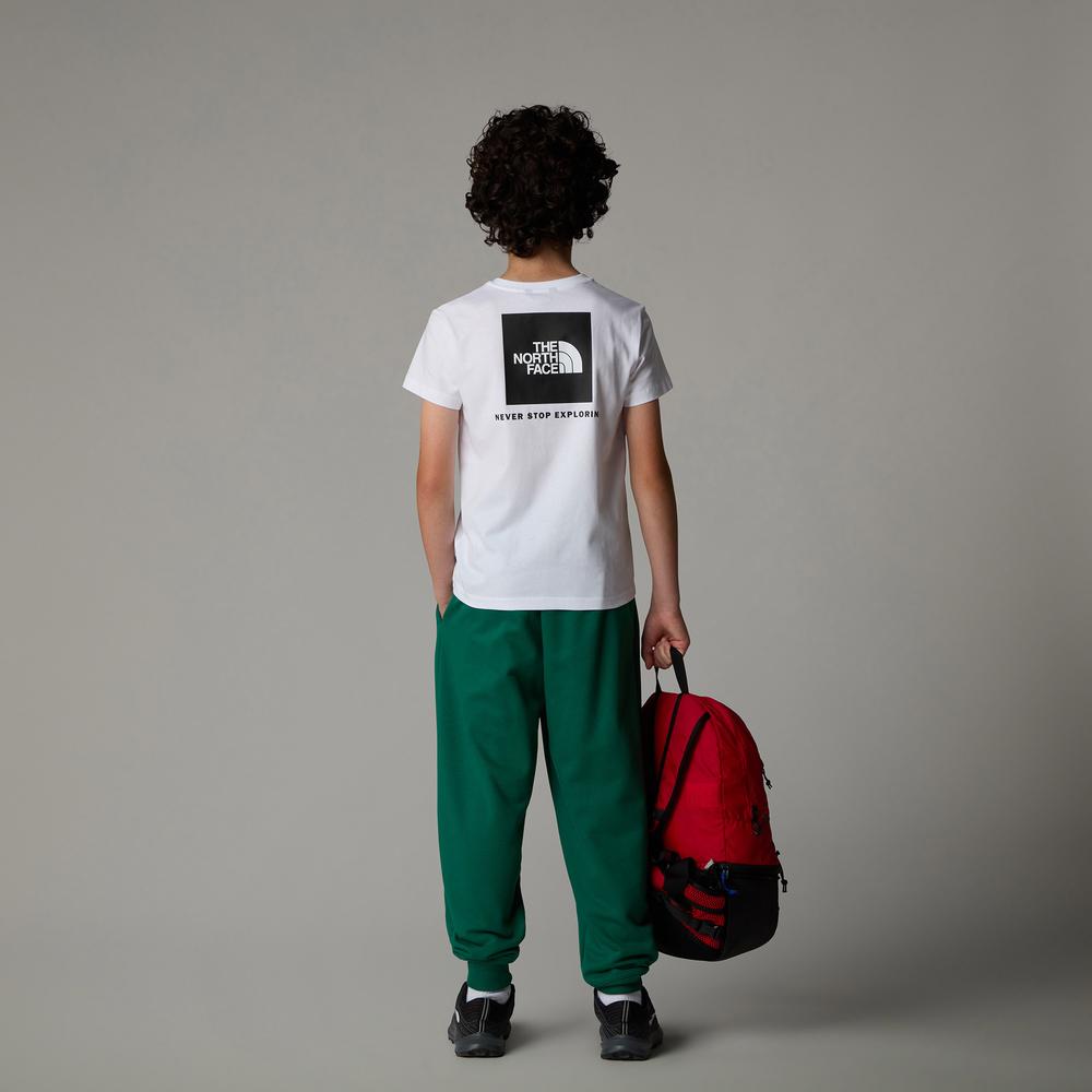 Koszulka dziecięca The North Face Redbox 0A89VTFN41 - biała