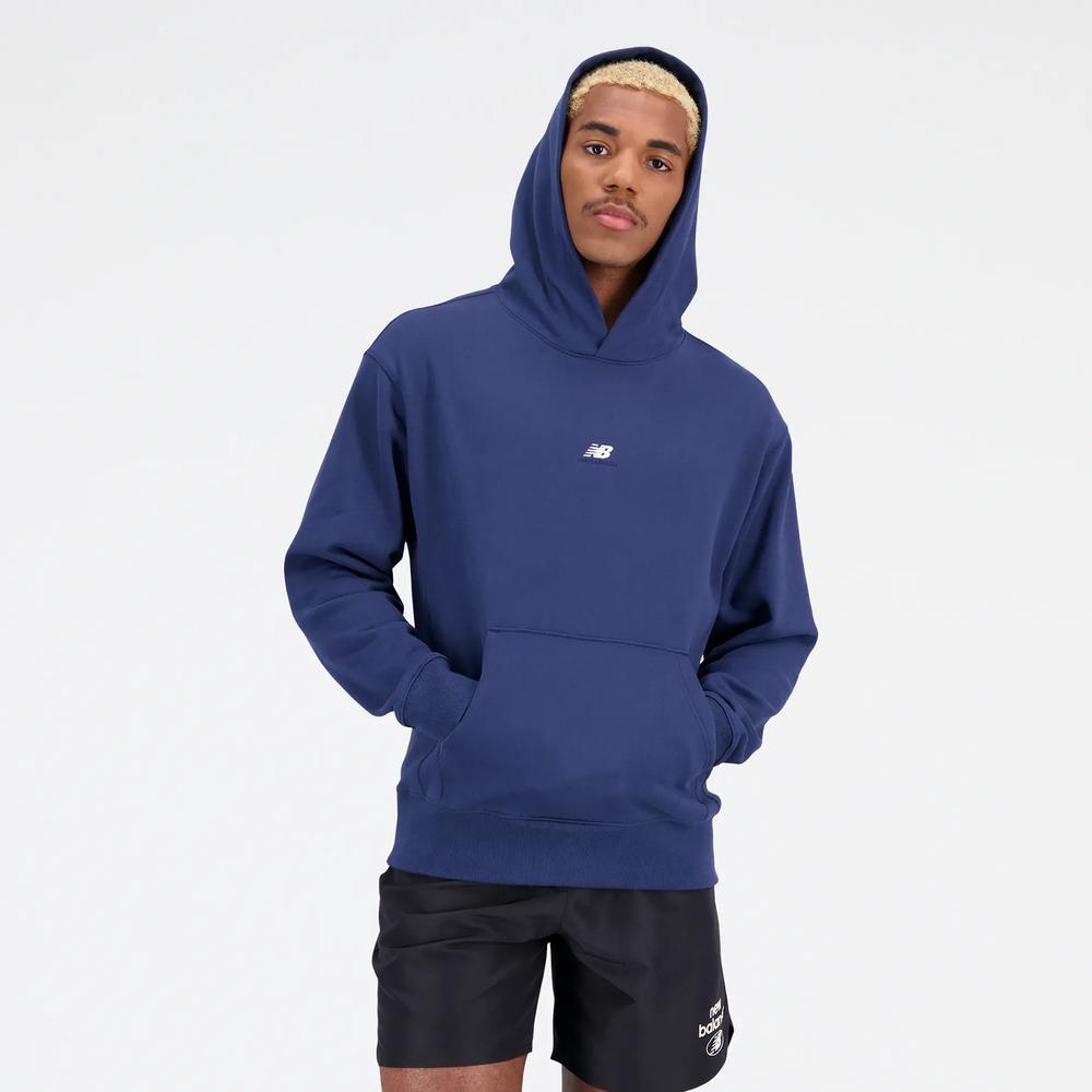 Bluza New Balance MT31502NNY - granatowa