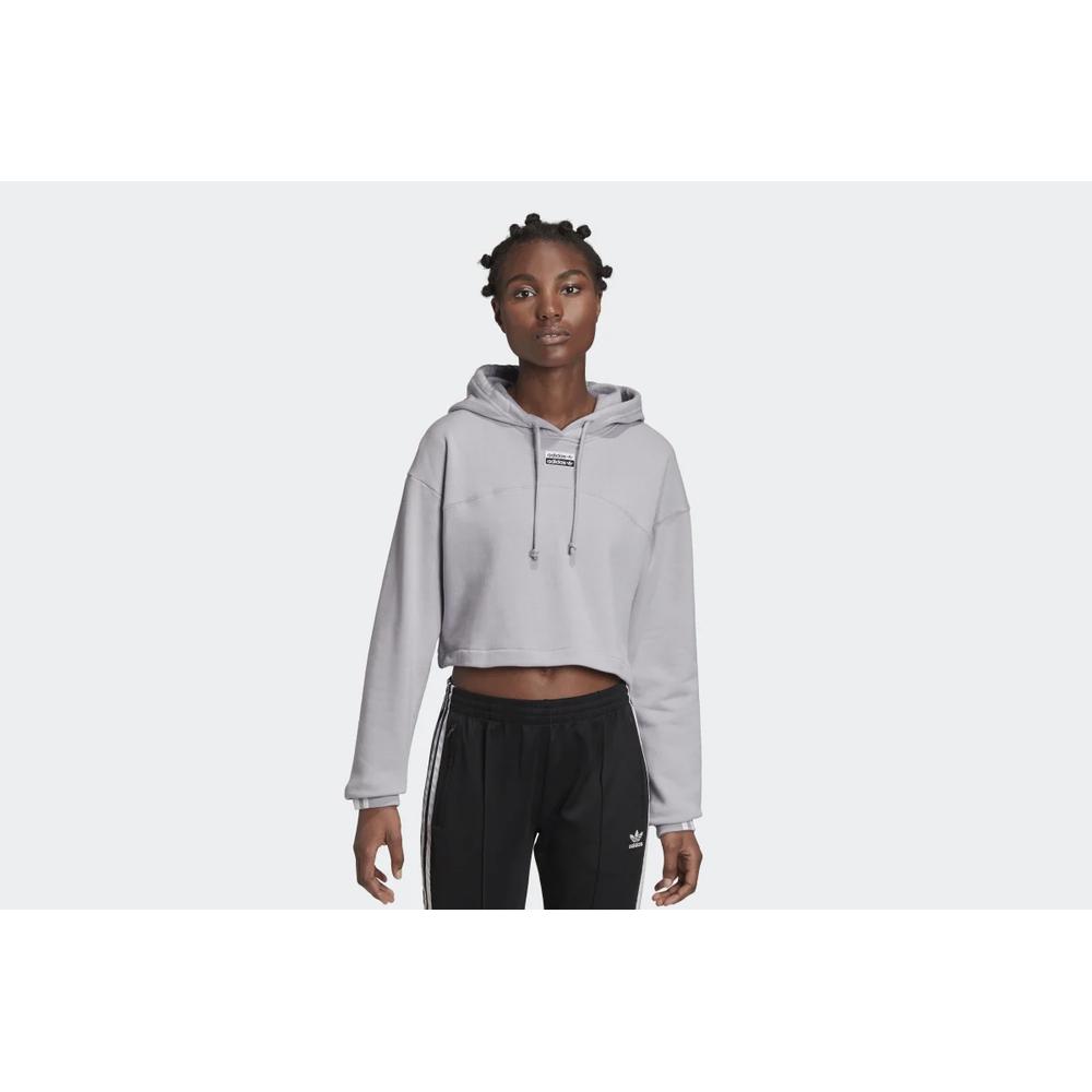 ADIDAS R.Y.V. CROPPED HOODIE > GD3091