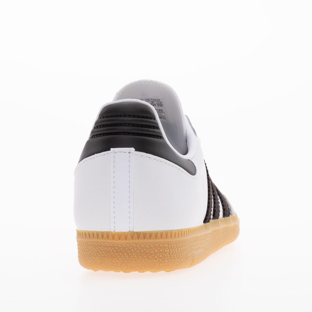 Buty młodzieżowe adidas Originals Samba OG J JQ2020 - białe