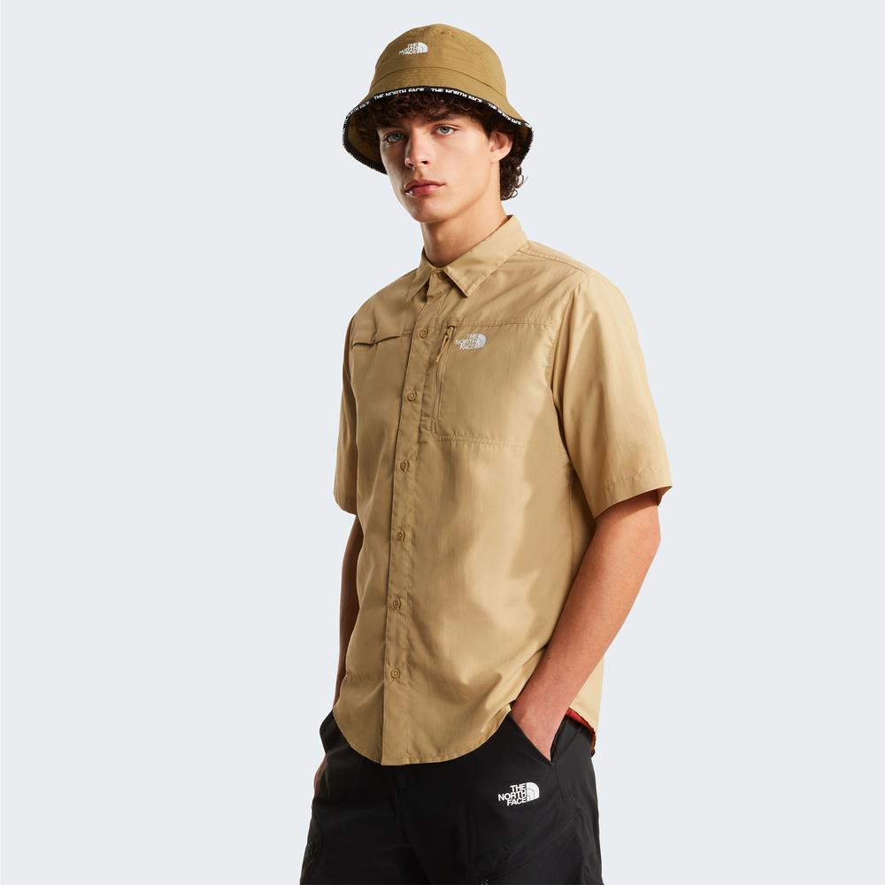 Koszula męska The North Face Sequoia 0A8FU6LK51 - beżowa