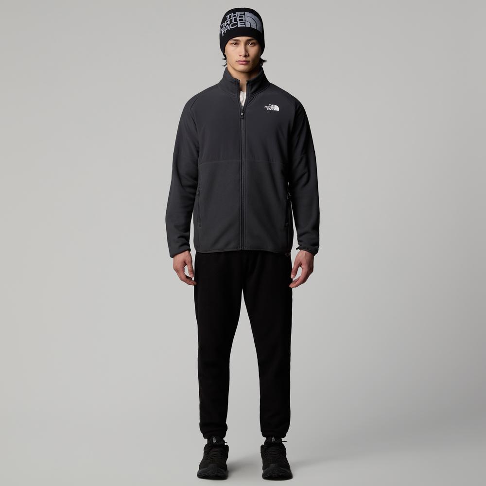 Bluza The North Face 100 Glacier Heavyweight Full-Zip Fleece 0A89JG03B1 - szare