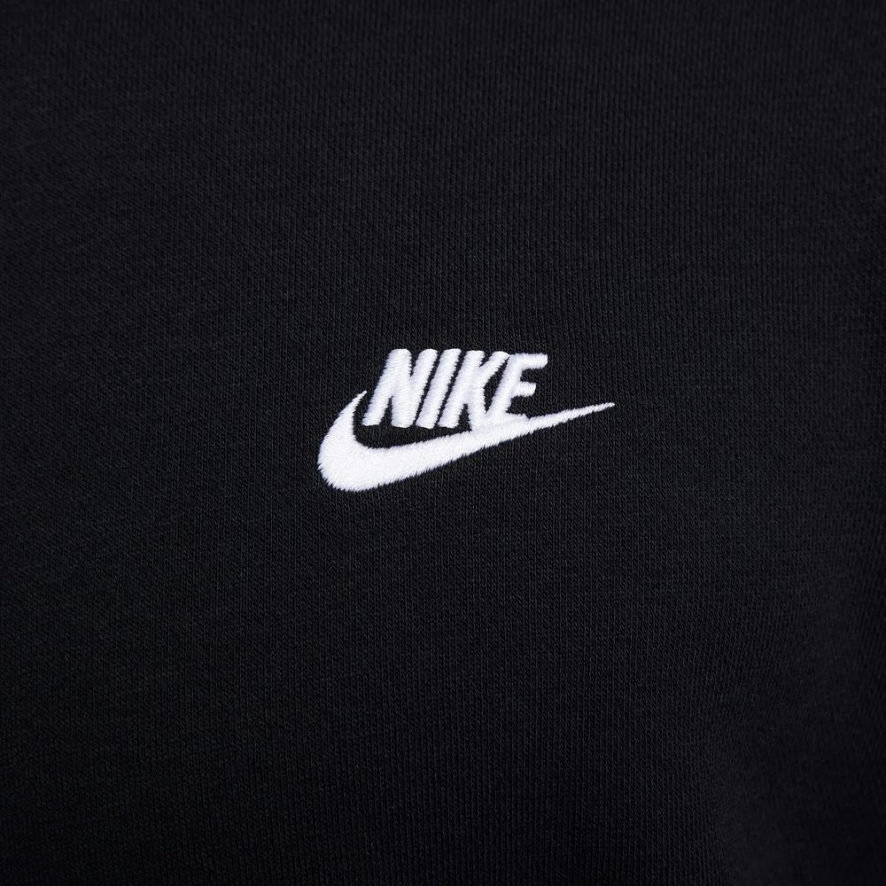Bluza męska Nike Club French Terry Crew FN3888-010 - czarna