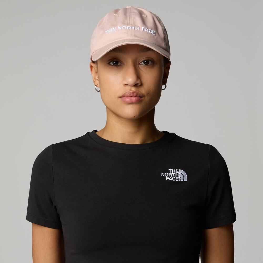Czapka z daszkiem The North Face Norm 0A7WHPYK91 - różowa