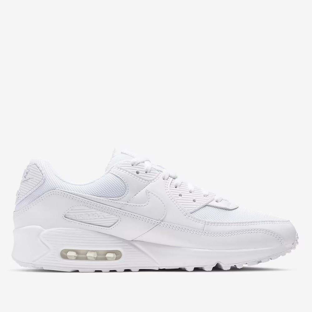 Buty męskie Nike Air Max 90 CN8490-100 - białe