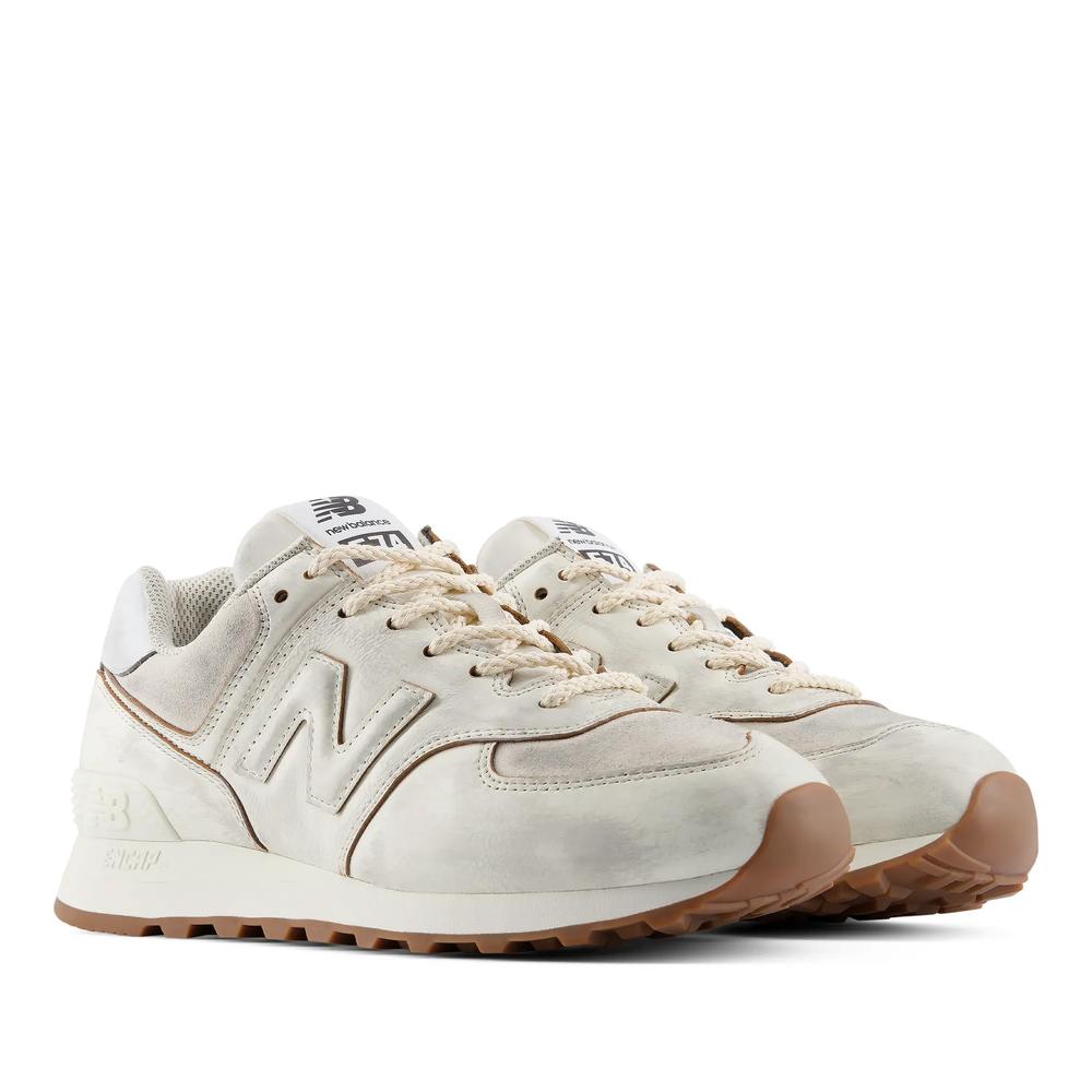 Buty damskie New Balance W574HF - beżowe