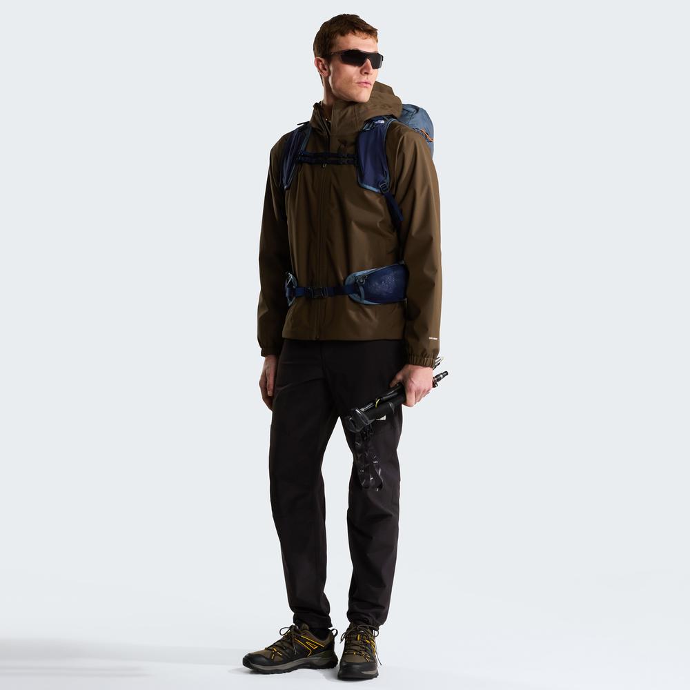 Kurtka męska The North Face Quest DryVent 0A8G0R21L1 - brązowa