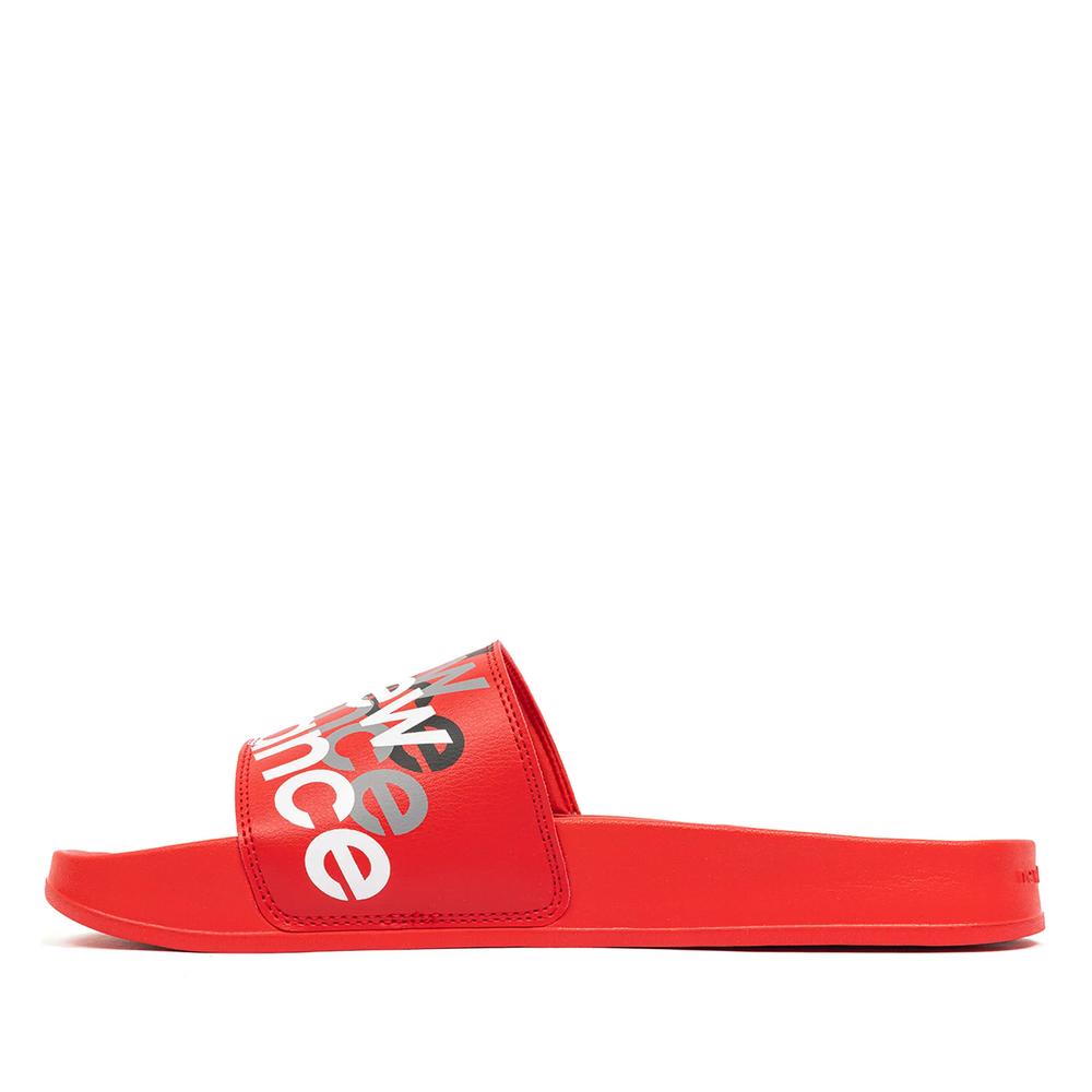 Klapki New Balance SMG200H3 - czerwone