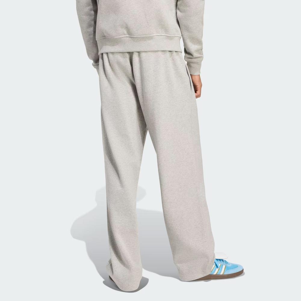 Spodnie męskie adidas Originals Trefoil Essentials Open Hem JW9157 - szare