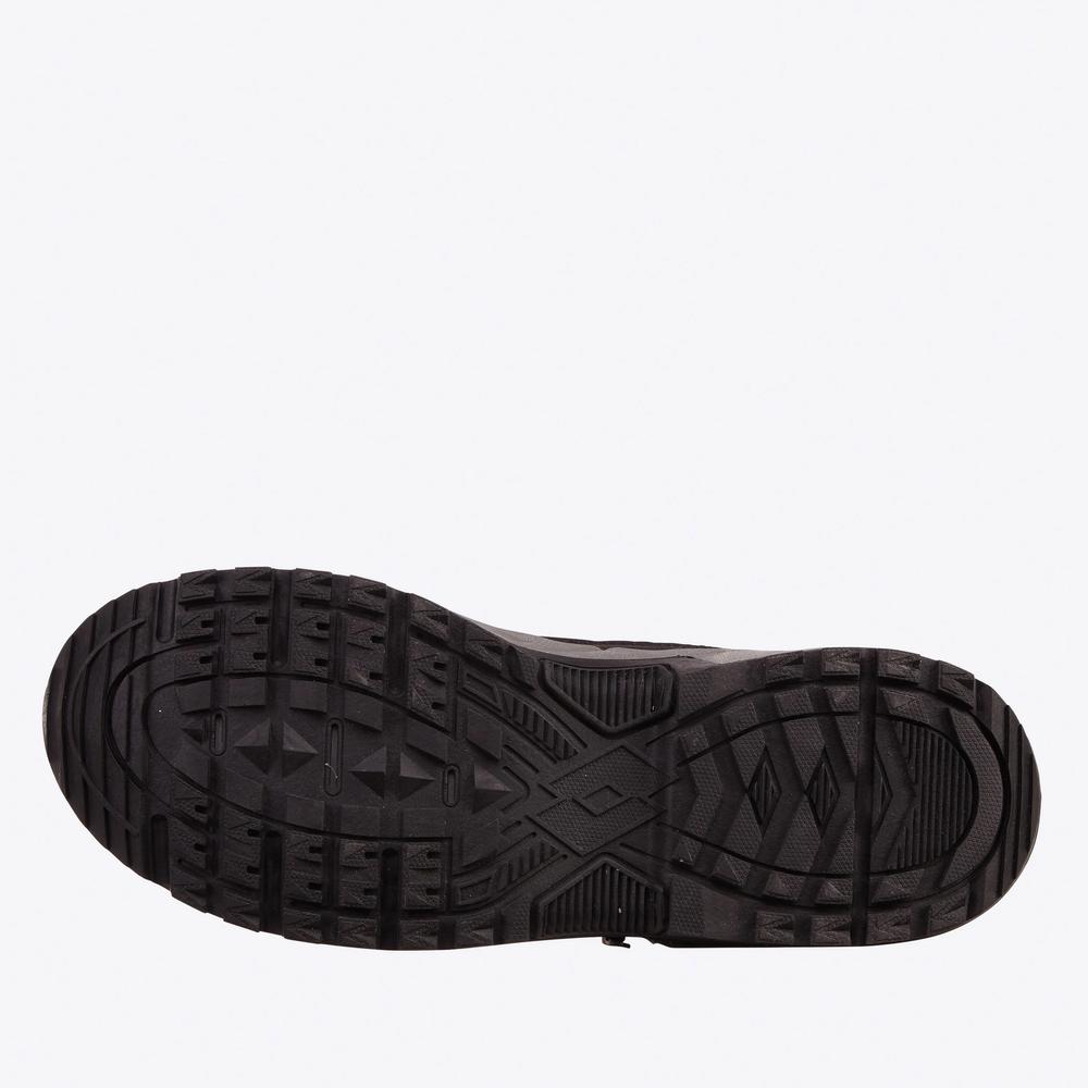 Buty męskie Lotto Woodlark Mid 2400310U-1111 - czarne
