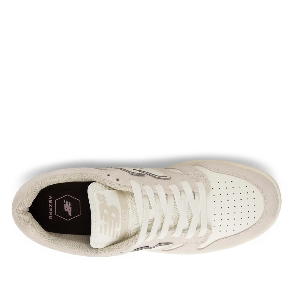 Buty unisex New Balance Numeric UN480VAN - beżowe