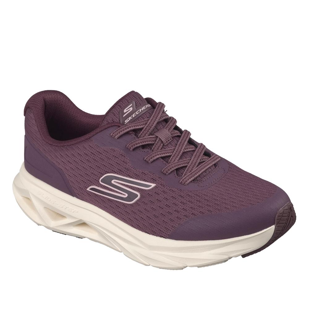 Buty damskie Skechers Slip-ins: Glide-Step Vortex Avalin 129826BURG - bordowe