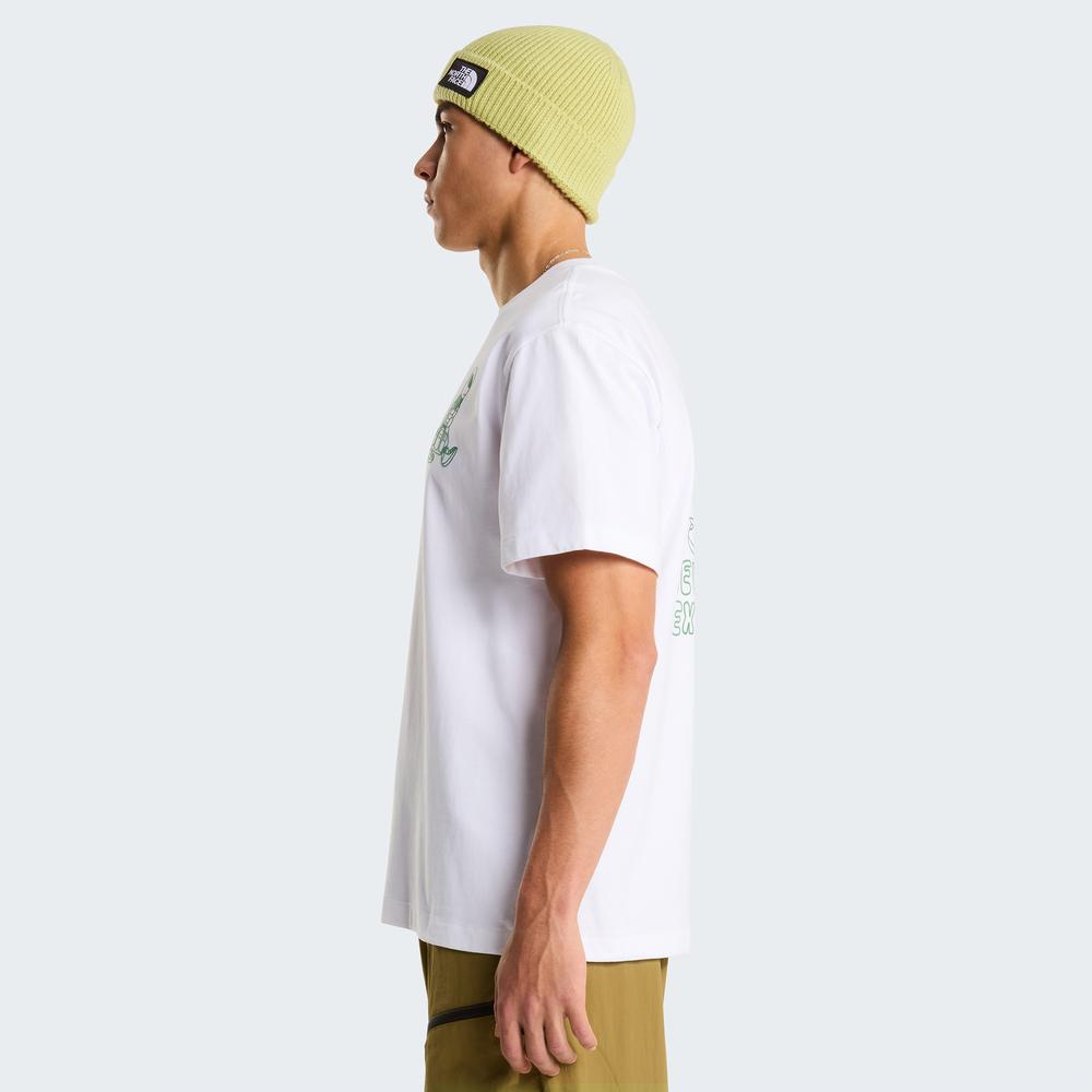 Koszulka męska The North Face Alien 0A8G9GFN41 - biała