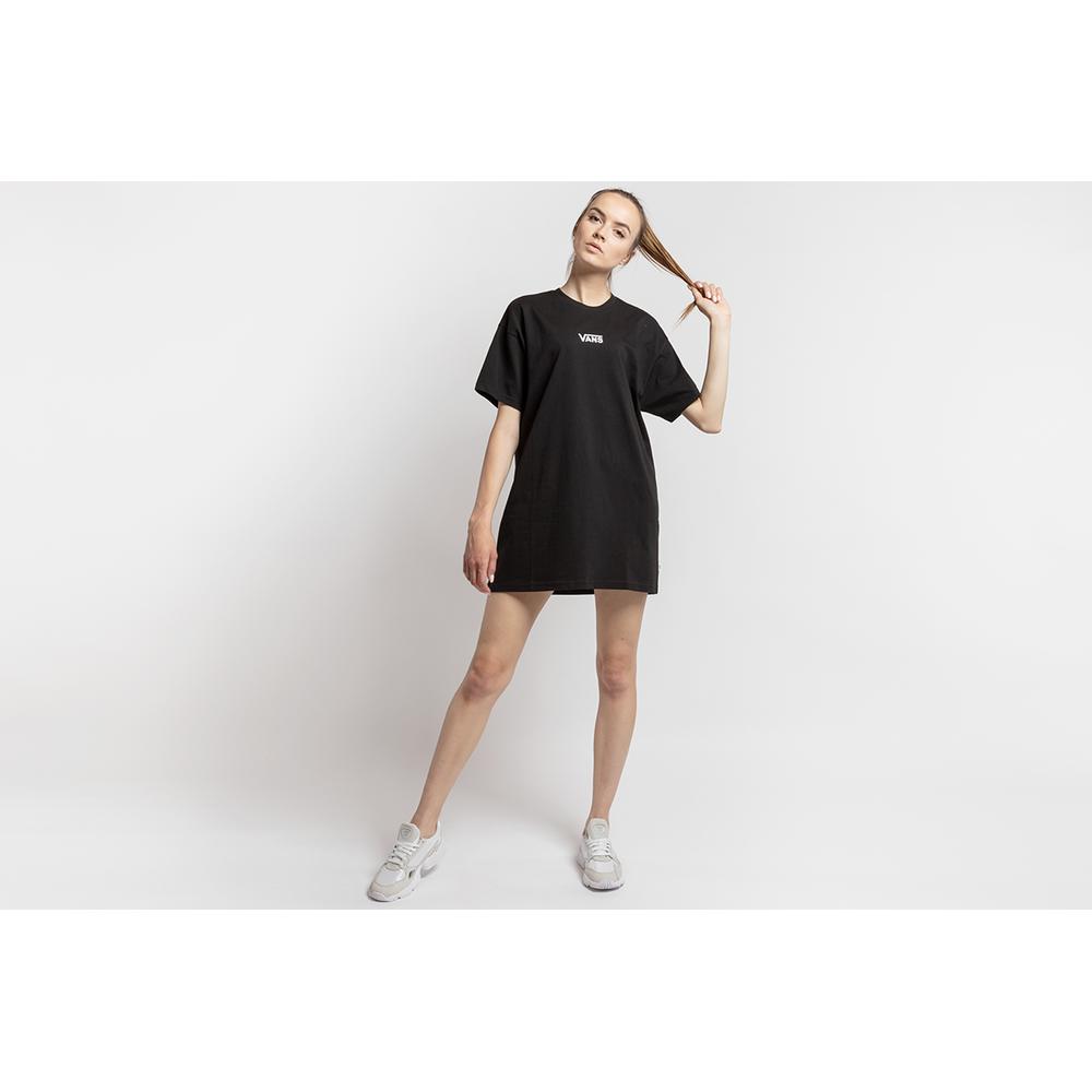 Vans WM Center Vee Tee Dress > VN0A4RU2BLK