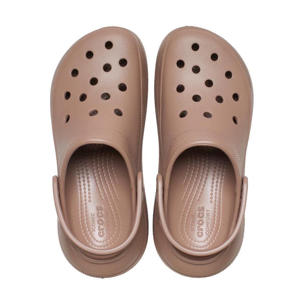 Klapki Crocs Classic Crush Clog 207521-2Q9 - brązowe