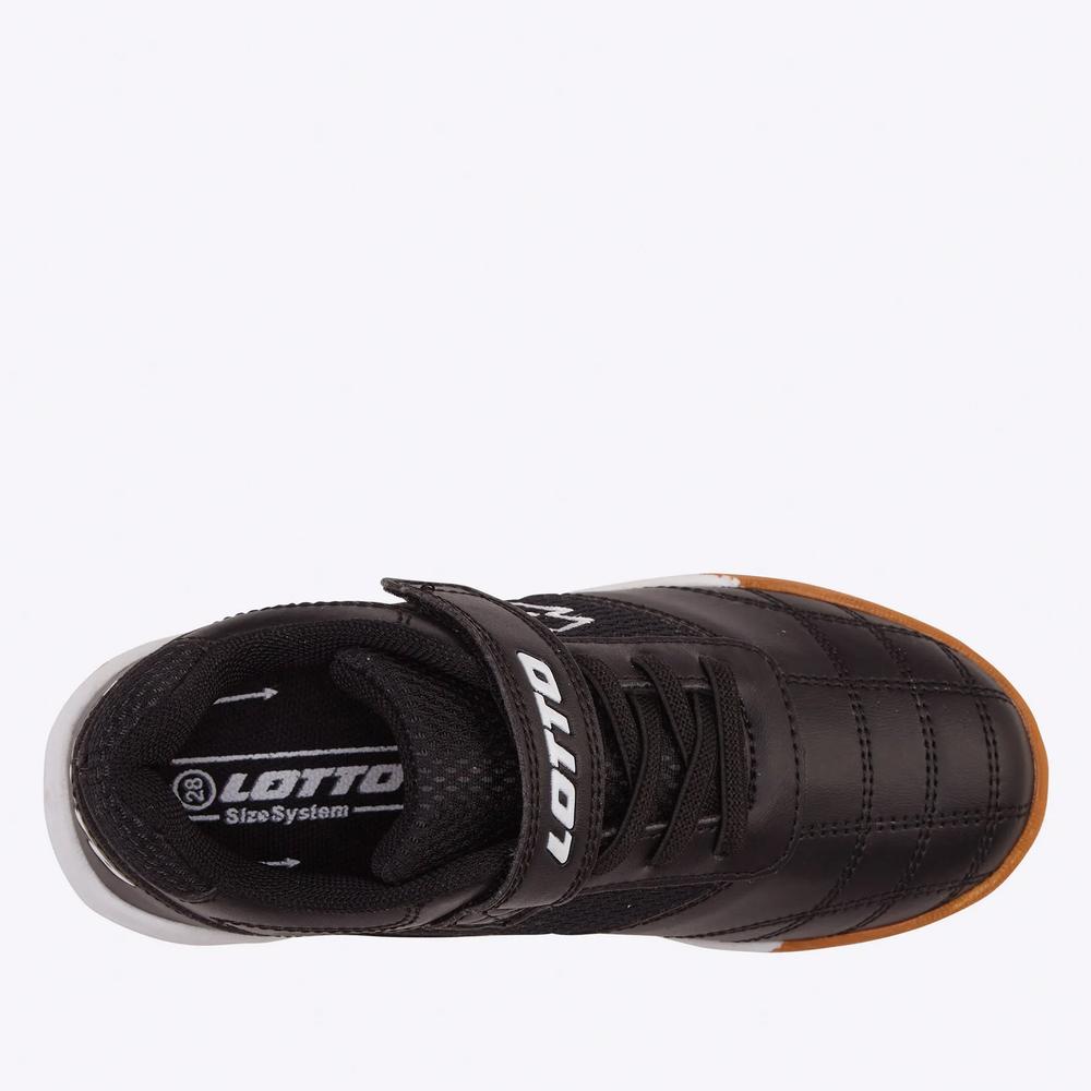 Buty młodzieżowe Lotto Whizzer 2600120T-1110 - czarne
