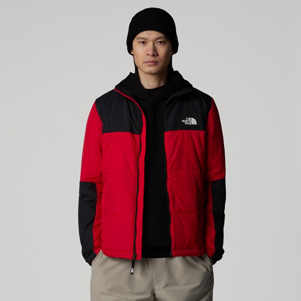 Kurtka The North Face Puffer Gosei 0A87956821 - czerwono-czarna