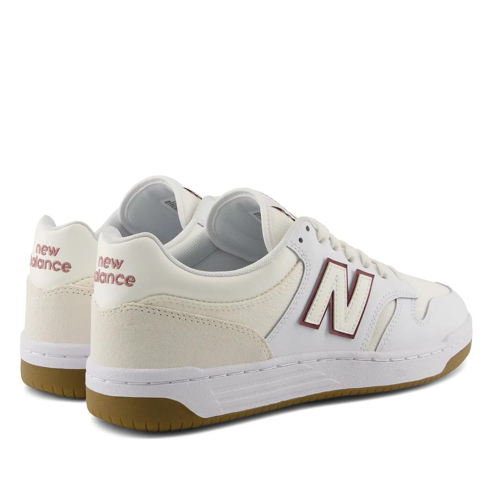 Buty unisex New Balance U480P1BB - białe