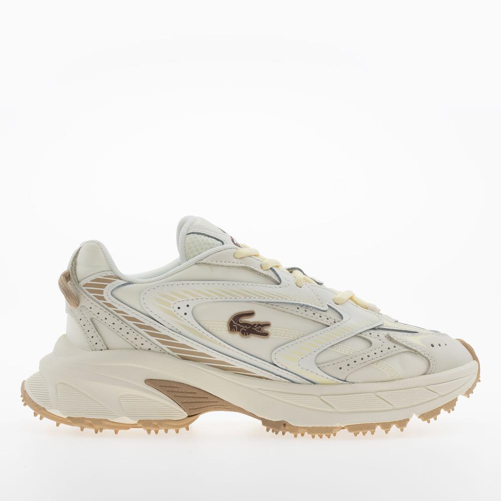 Buty damskie Lacoste L003 Neo Shot 225 4 SFA 750SFA0123-2R2 - beżowe