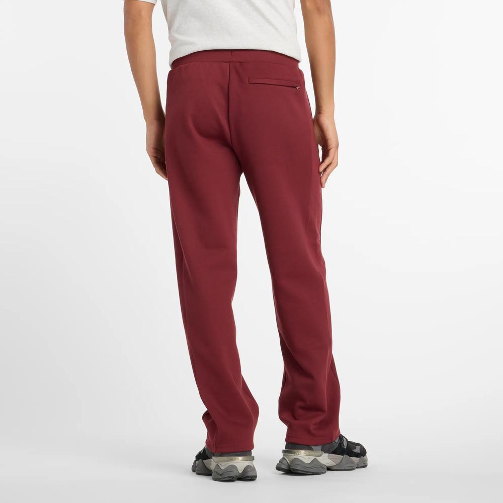 Spodnie męskie New Balance MP53501MHB - bordowe