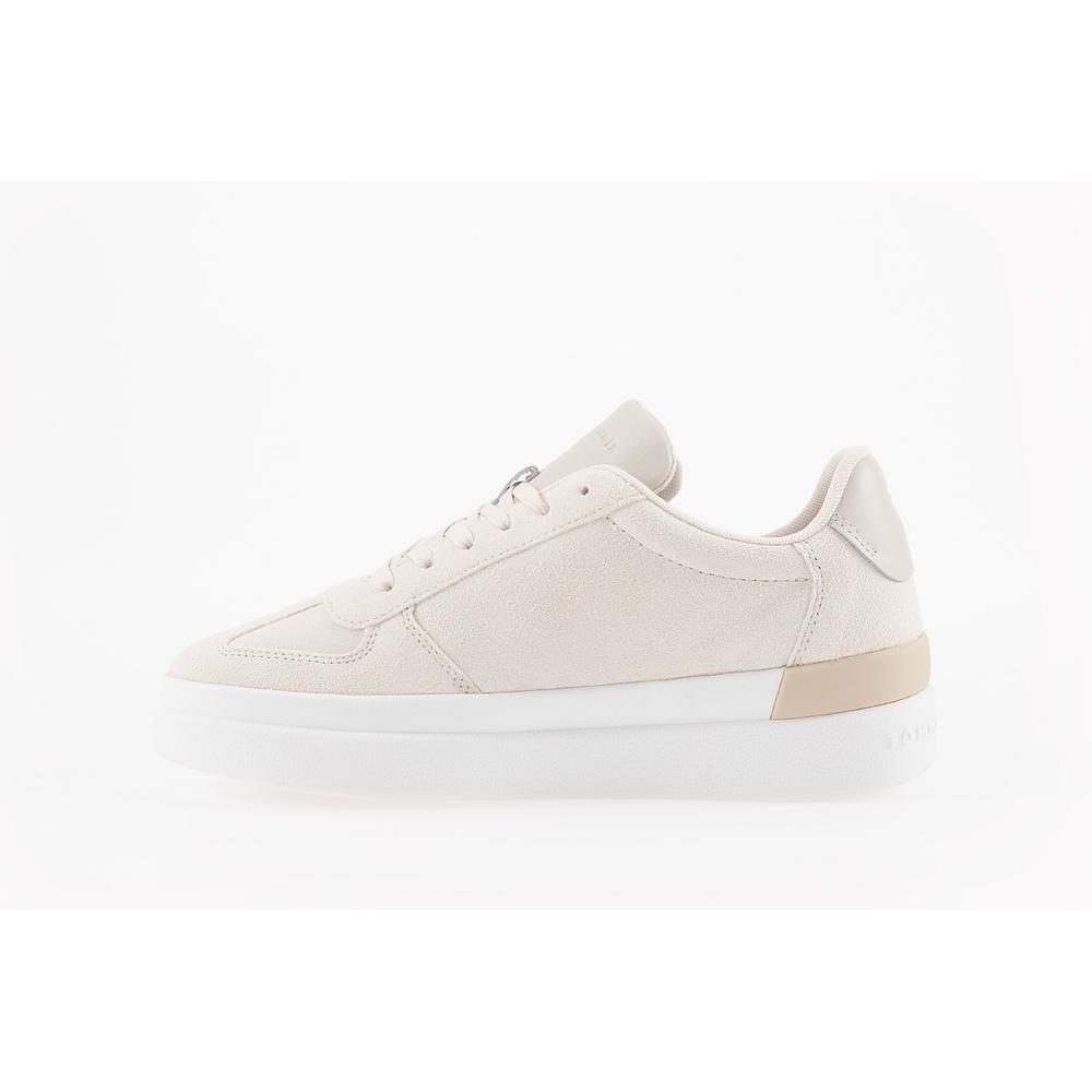 Buty Tommy Hilfiger Signature Suede FW0FW06518-AF4 - beżowe