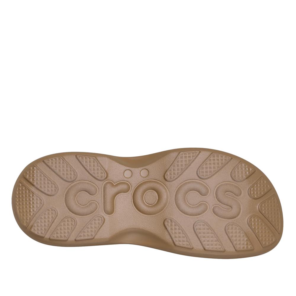 Sandały damskie Crocs Soho Y-Strap 211755-2EY - brązowe