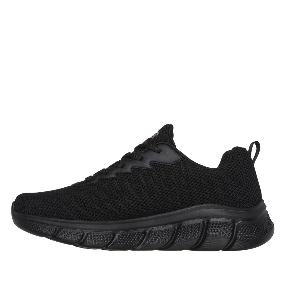 Buty męskie Skechers Bobs Sport B Flex Chill Edge 118106BBK - czarne