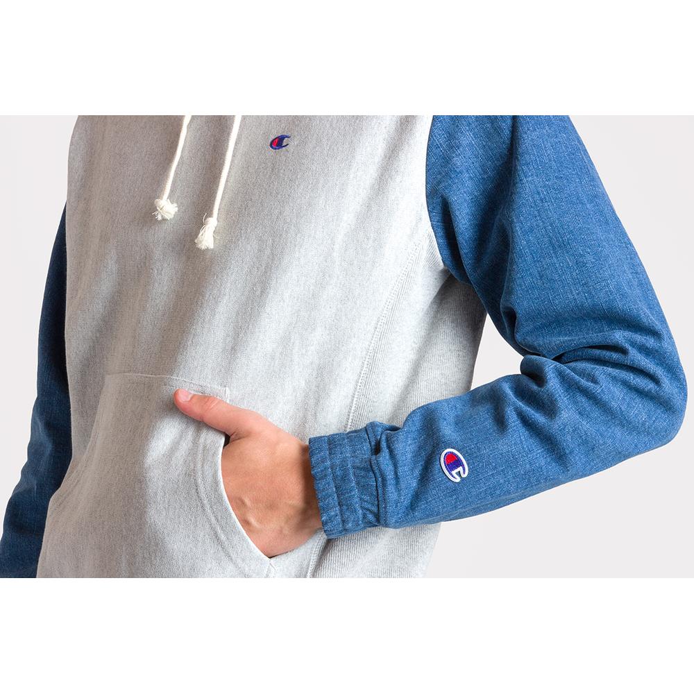 CHAMPION HOODED SWEATSHIRT > 214496-EM004