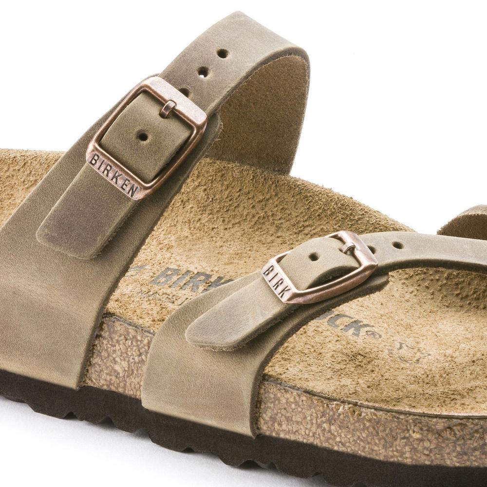 Klapki damskie Birkenstock Mayari 1011433 - brązowe