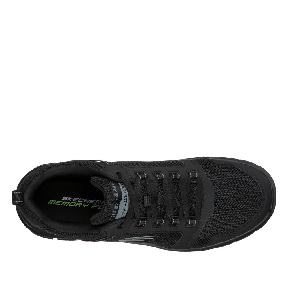 Buty męskie Skechers Track Knockhill 232001BBK - czarne