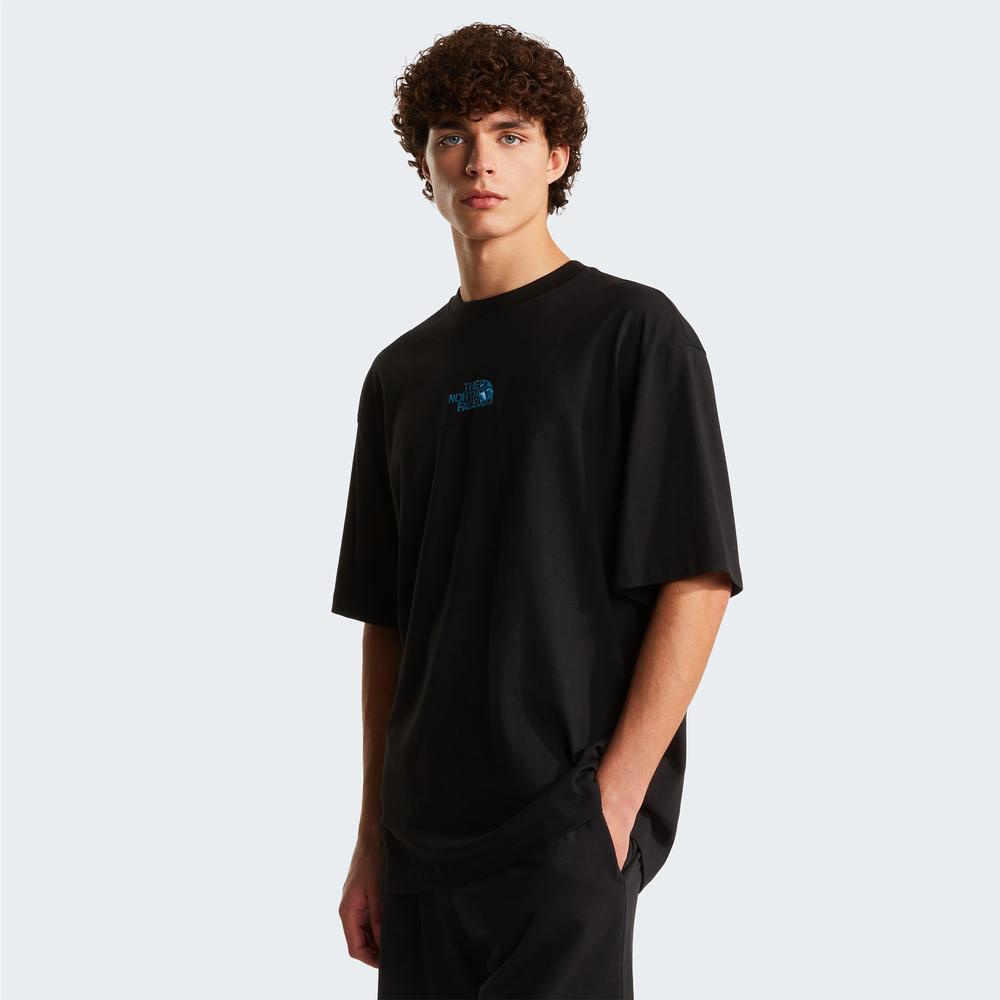 Koszulka męska The North Face Liquid 0A8G9UJK31 - czarna