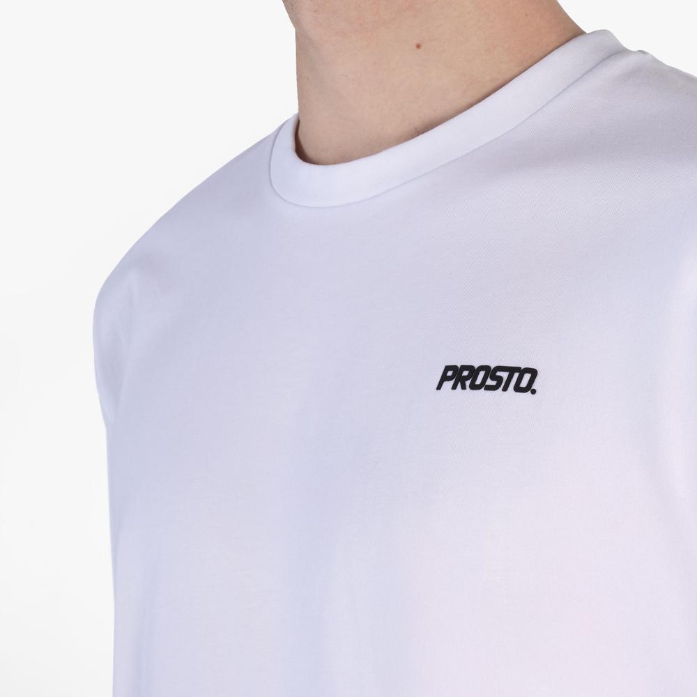 Koszulka Prosto Base KL251MTEE1042 - biała
