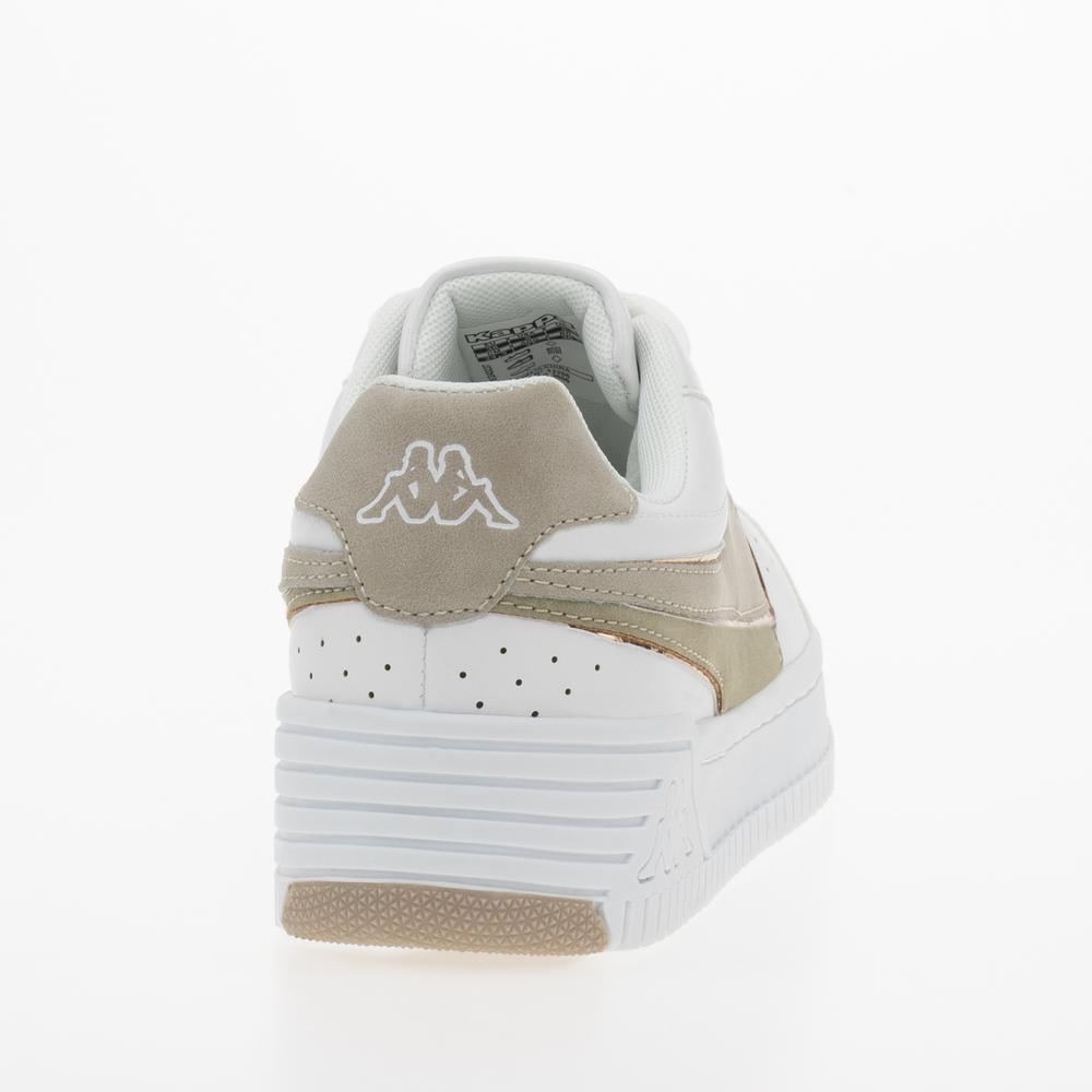 Buty Kappa Aldina 243237-1043 - biało-brązowe